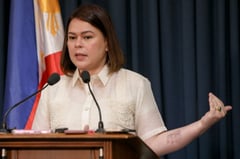 Sara Duterte offers prayers, aid to Cebu quake victims