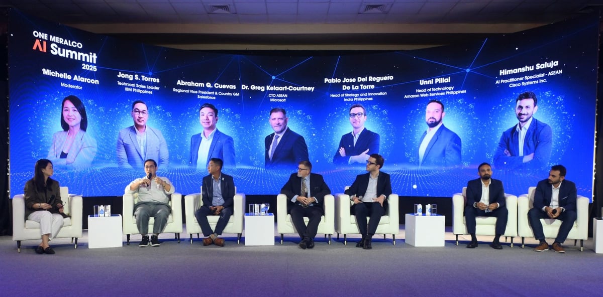 Speakers during the roundtable discussion at the AI Summit shared AI use cases from other organizations, highlighting practical applications in utilities, power, and telecom.
