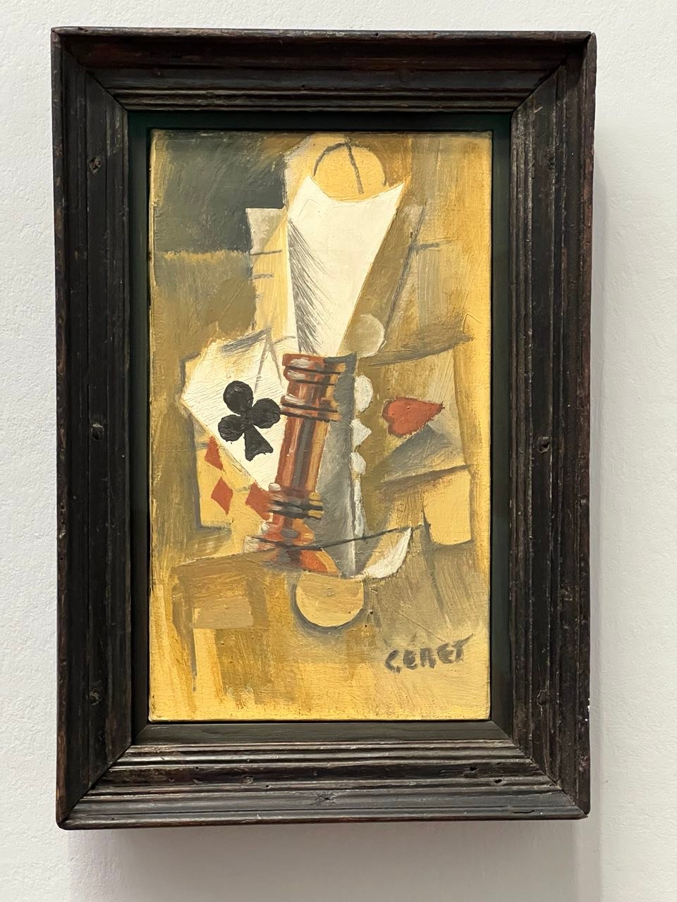 The Playing Cards, 1912, Pablo Picasso