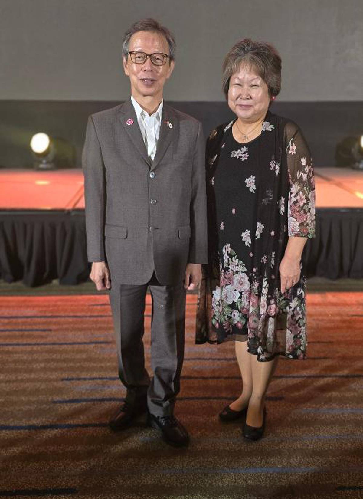 Consul General of Japan Hideki Matsuo and his wife Kanami Matsuo.
