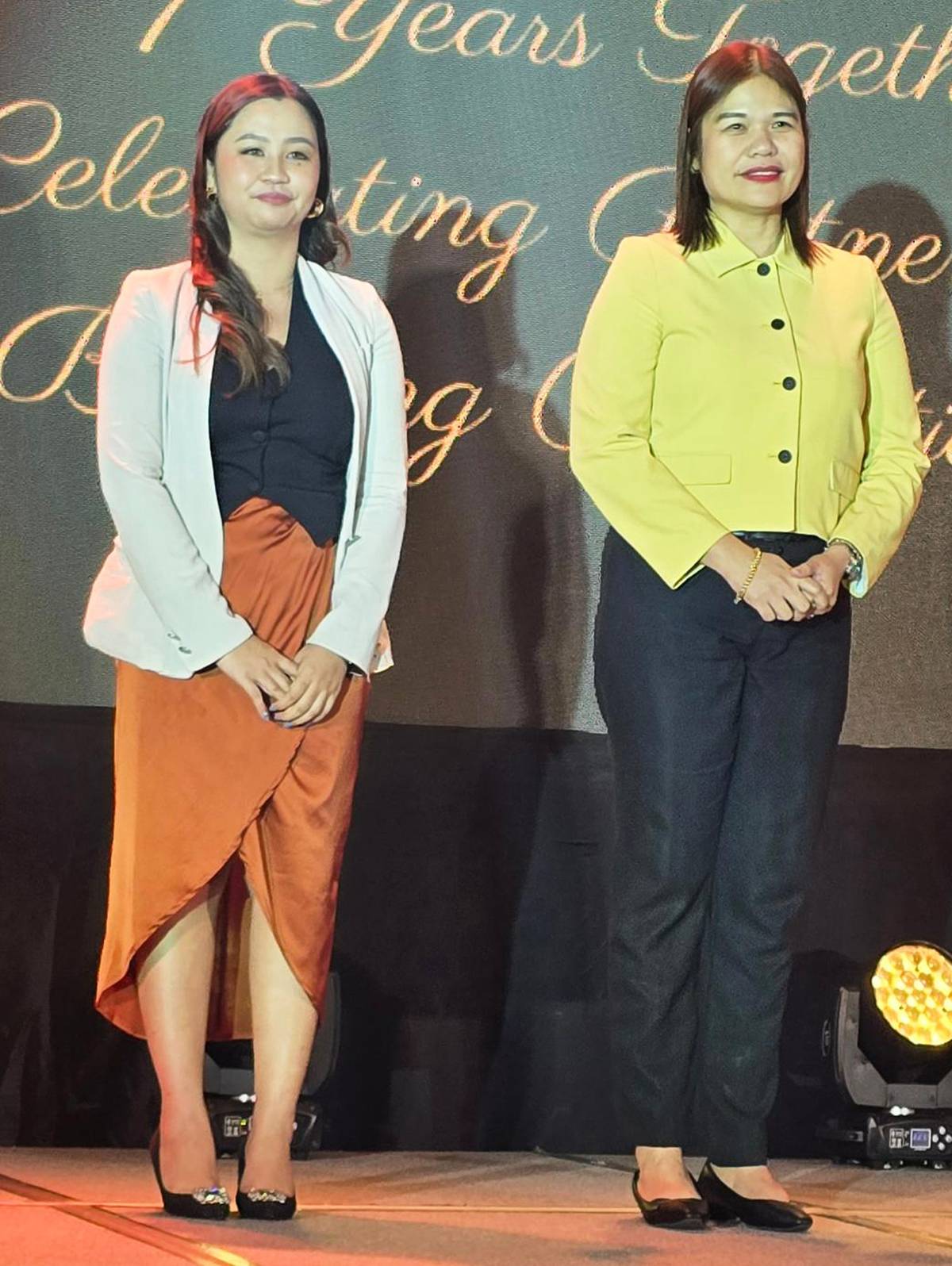 Jessica Quimzon, Seda Ayala Hotel’s Sales executive and Valerie Frias, director of Sales.