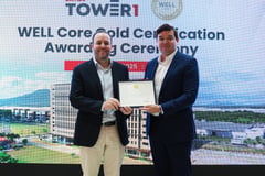 LIMA Tower One sets benchmark as the Philippines' first WELL v2 Core Gold Certified Office