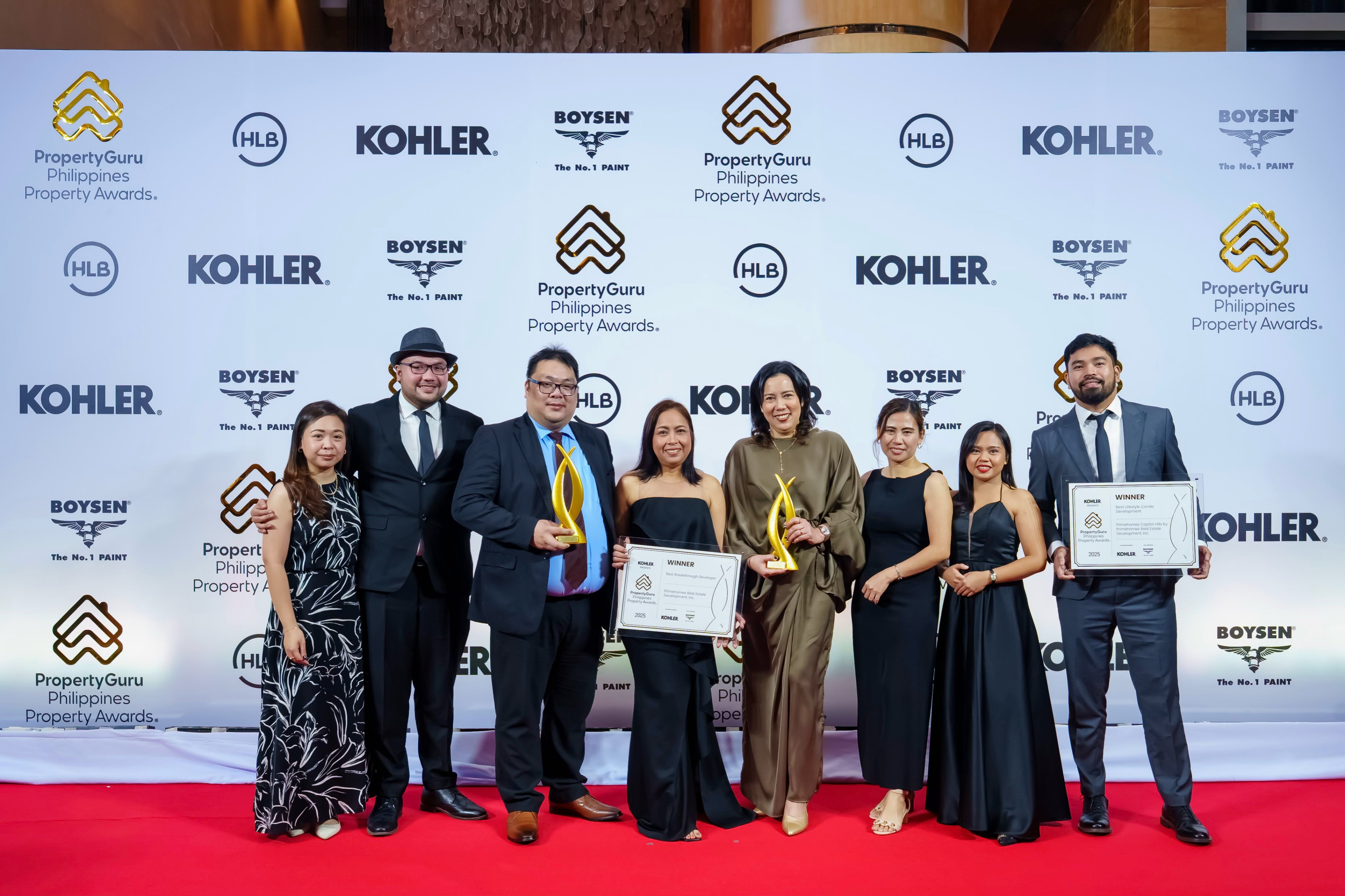 Primehomes shines at 2025 PropertyGuru Philippines Property Awards