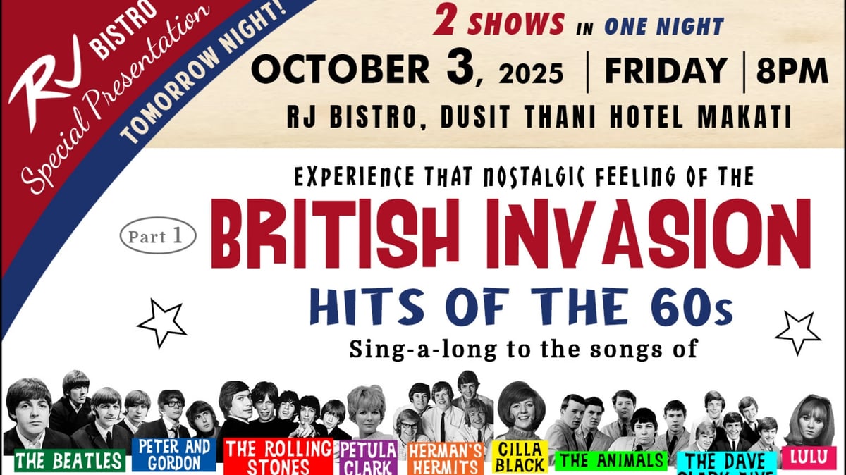 RJ Bistro: British Invasion Hits of the 60s