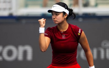 Eala makes Suzhou QF
