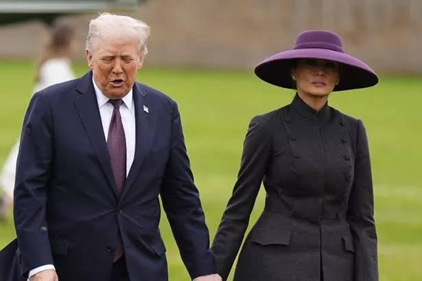 Why Melania Trump's purple hat went viral
