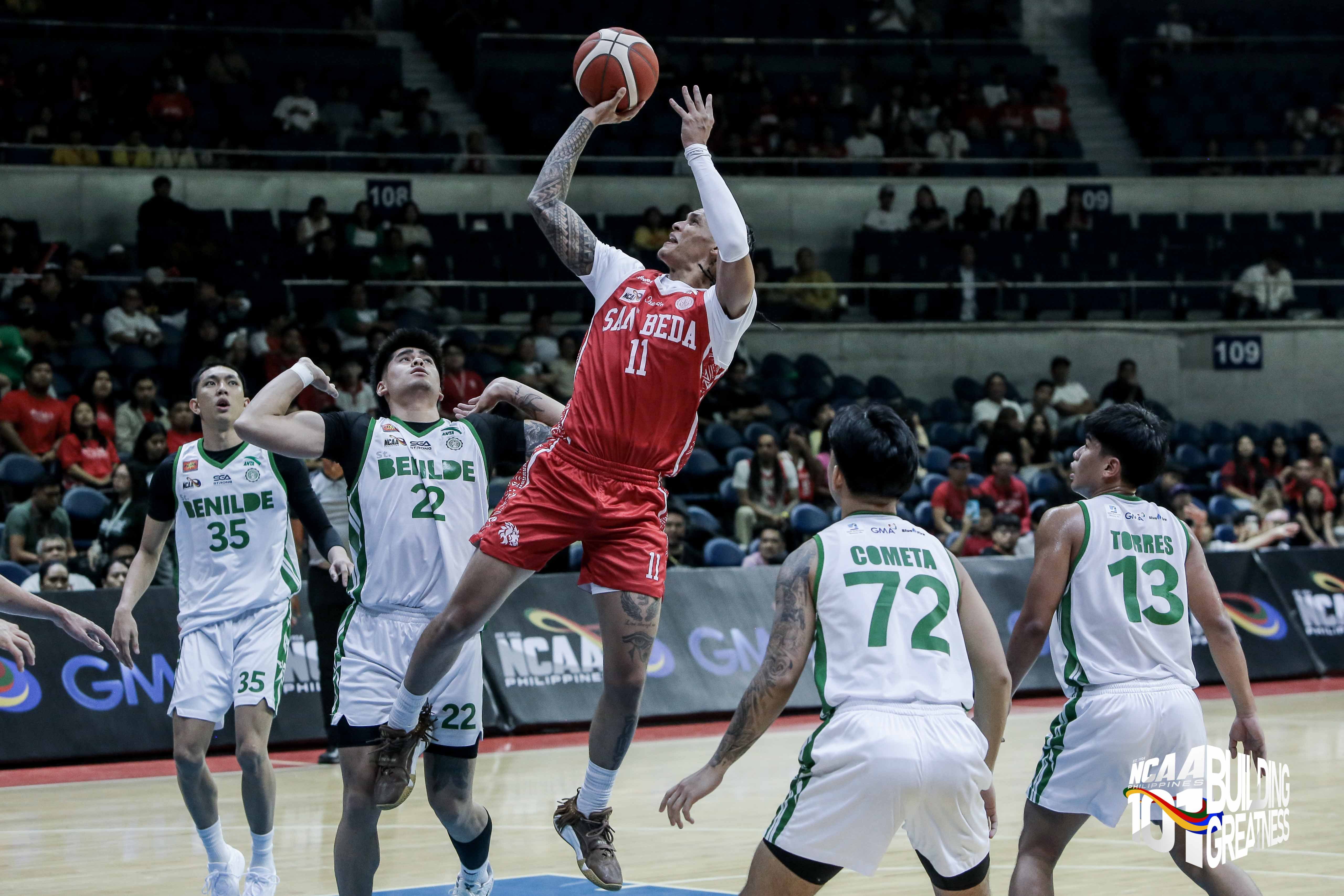 San Beda extingushes Blazers