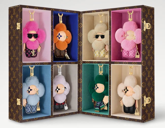 LOUIS Vuitton bag charms.