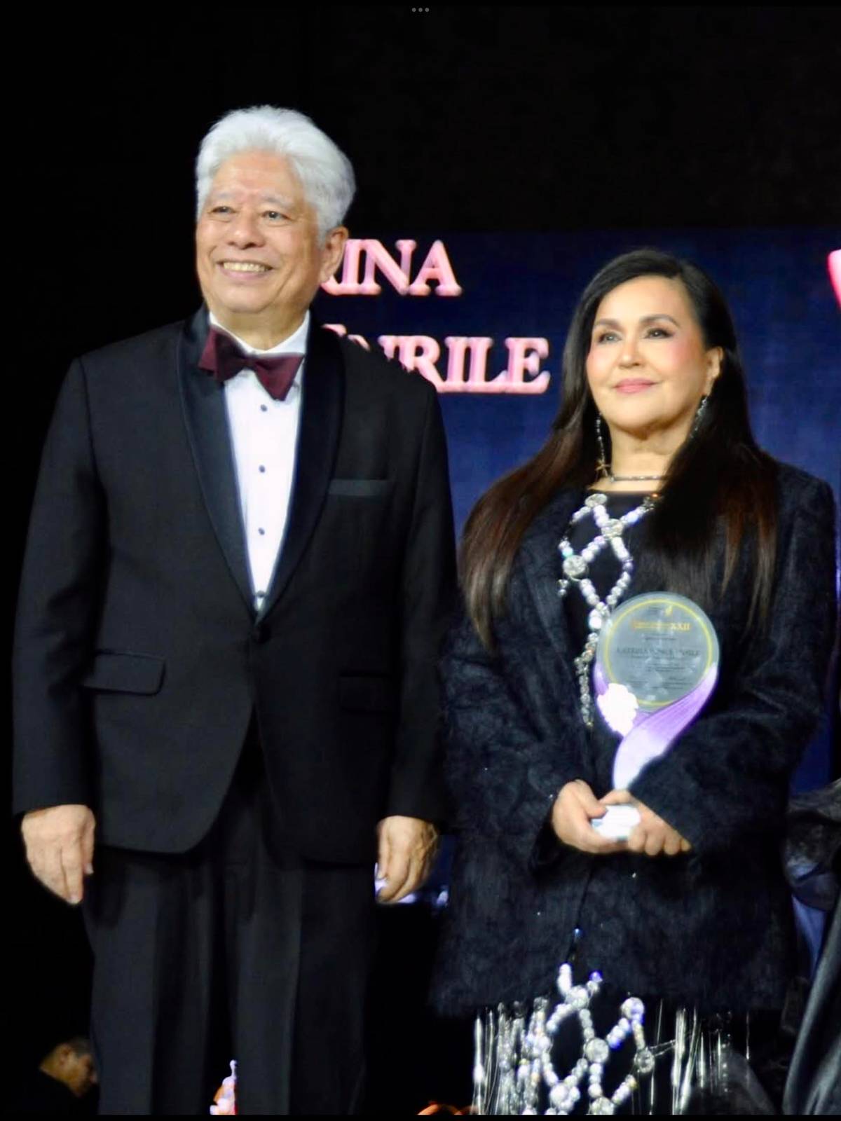 Charlie Rufino and Katrina Ponce Enrile.