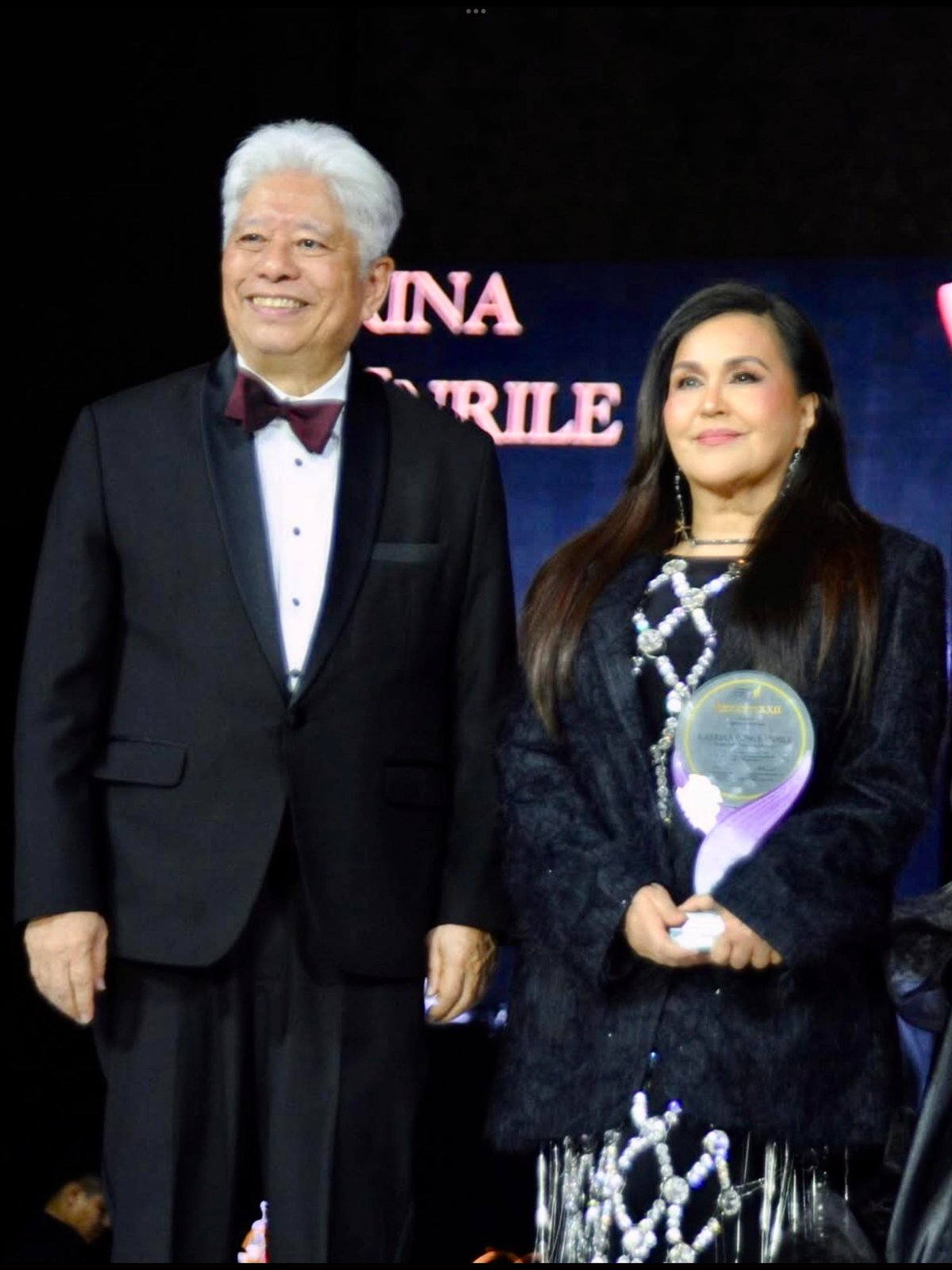 Charlie Rufino and Katrina Ponce Enrile.