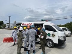 Philippine Navy launches relief ops in quake-hit Cebu