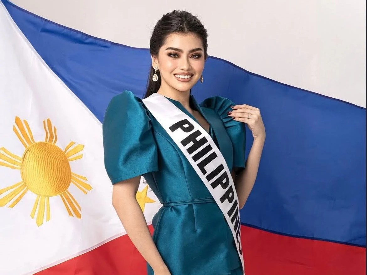 Christine Eds Enero flies for Miss Tourism International