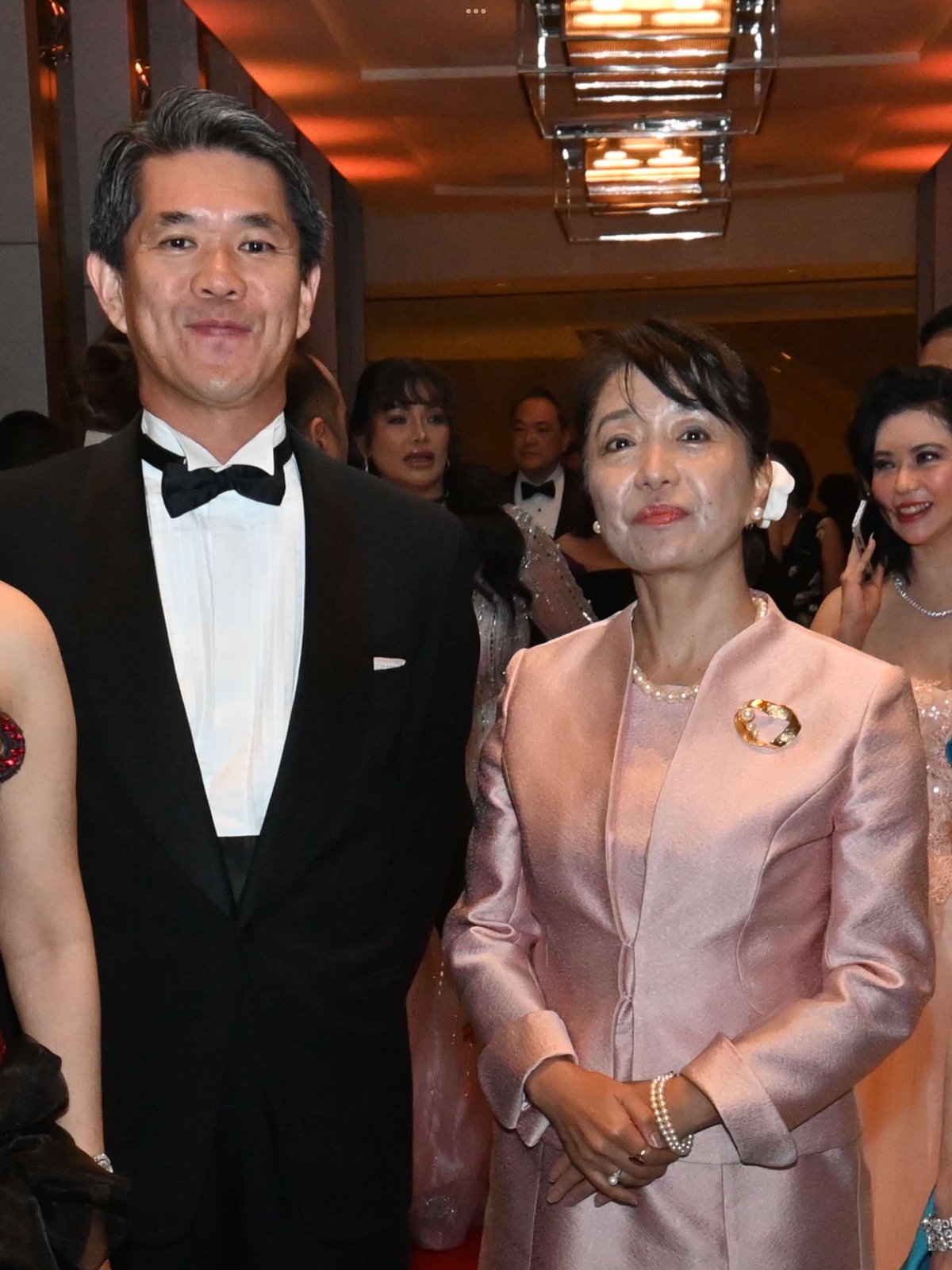 Ambassador of Japan, Kazuya Endo and Mme Akiko Endo.
