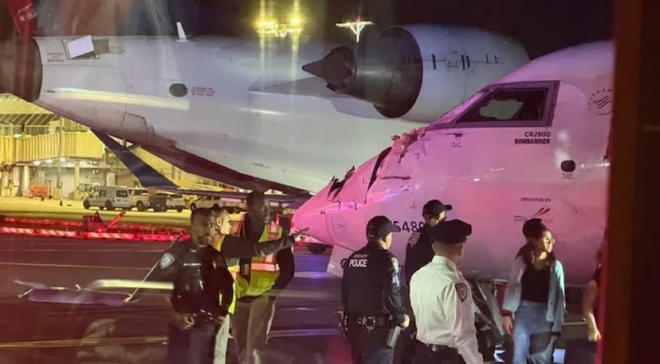 Planes collide at New York airport