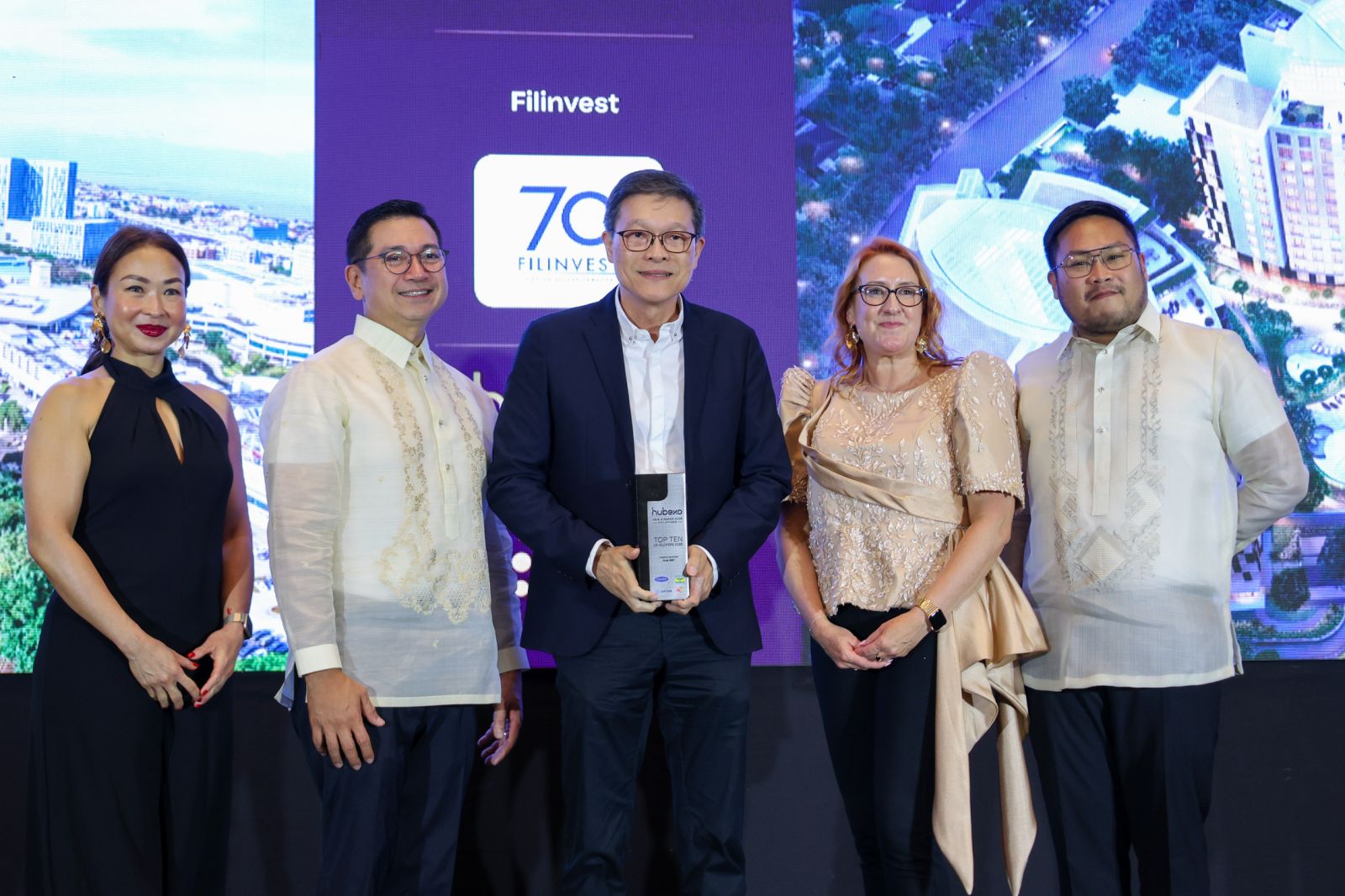 Filinvest named an Elite Award winner at Hubexo Asia Awards 2025