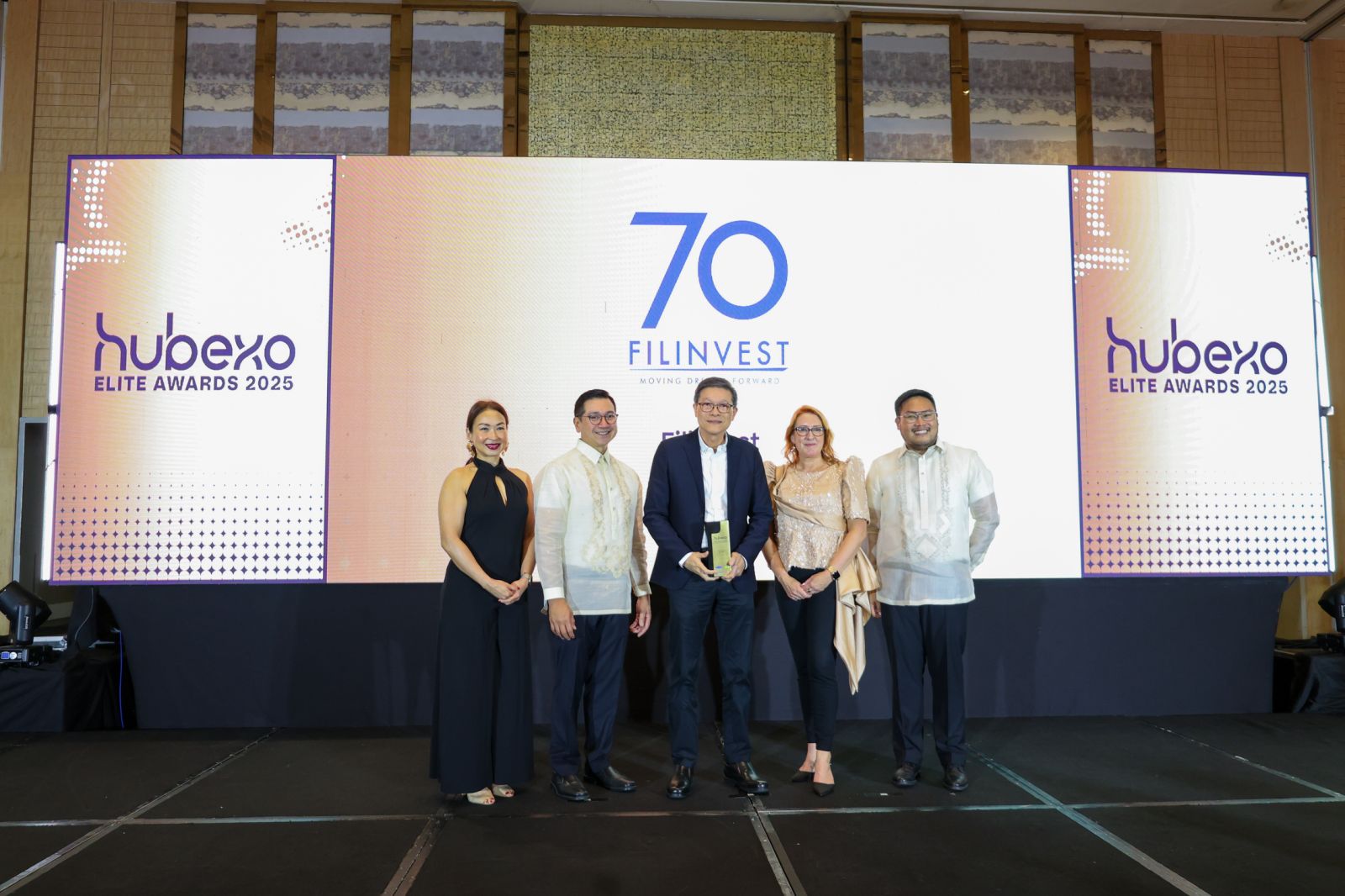 Filinvest named Developer of the Year, joins Asia’s Elite at Hubexo Awards 2025