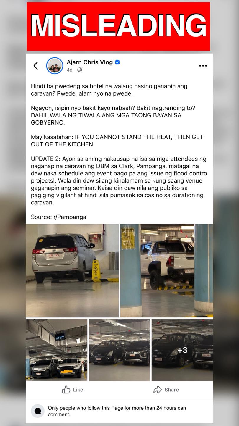 DBM snaps at vlogger over red-plate vehicles at Widus Hotel parking