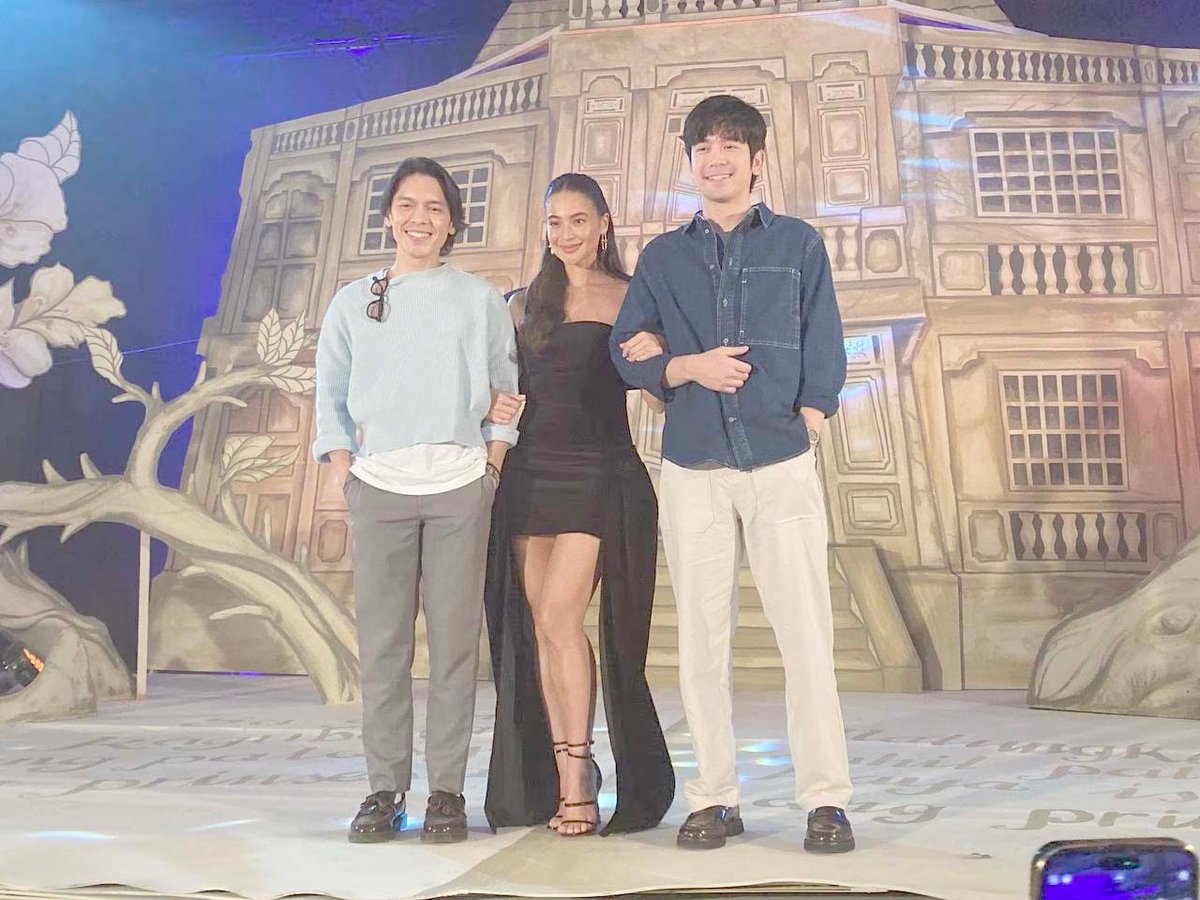Carlo Aquino, Anne Curtis and Joshua Garcia.