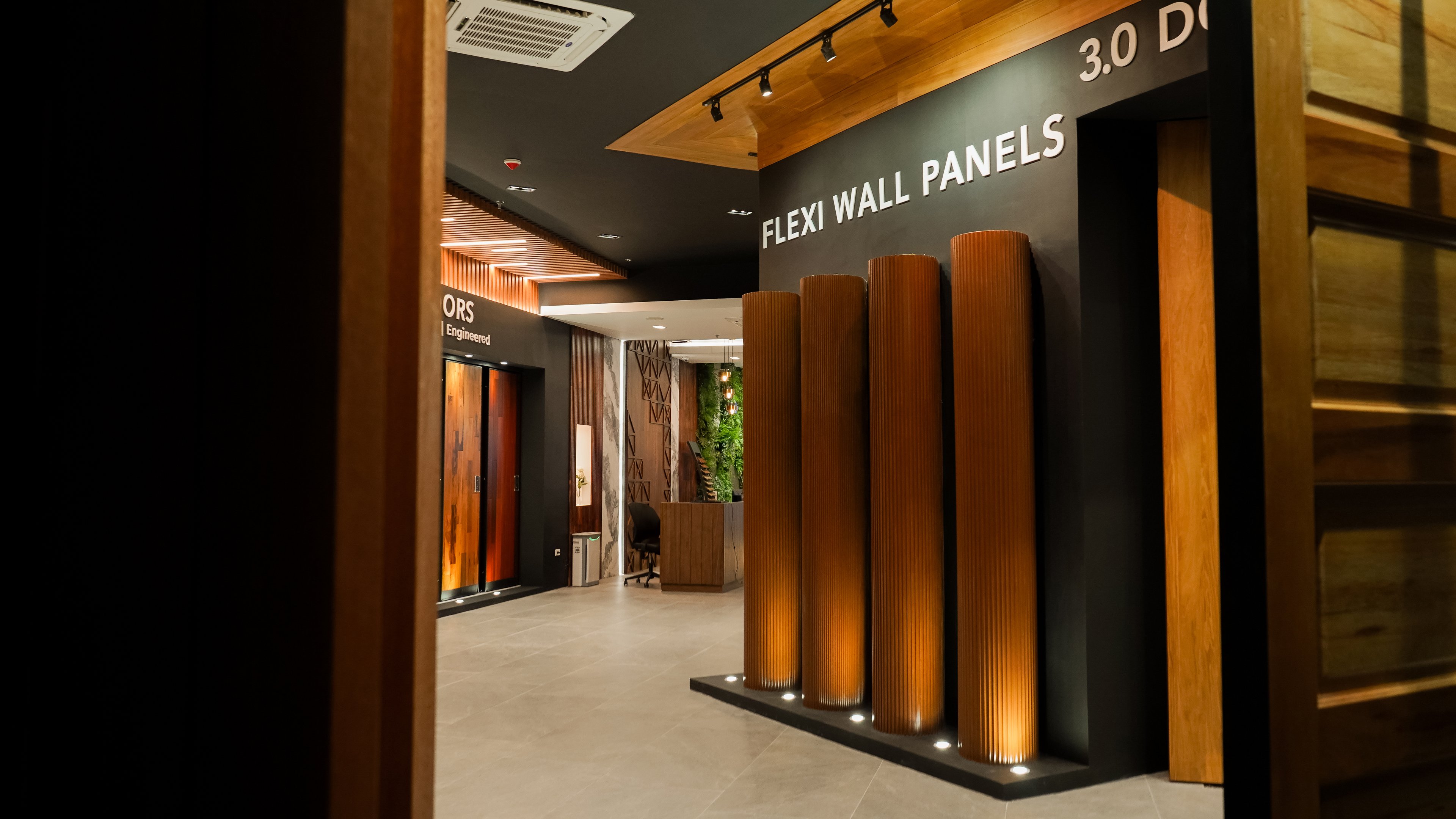 FLEXI wall panels.