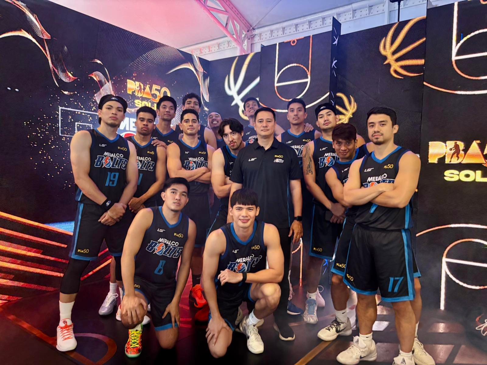 Meralco Bolts charge forward with refreshed team logo to mark 15th year milestone