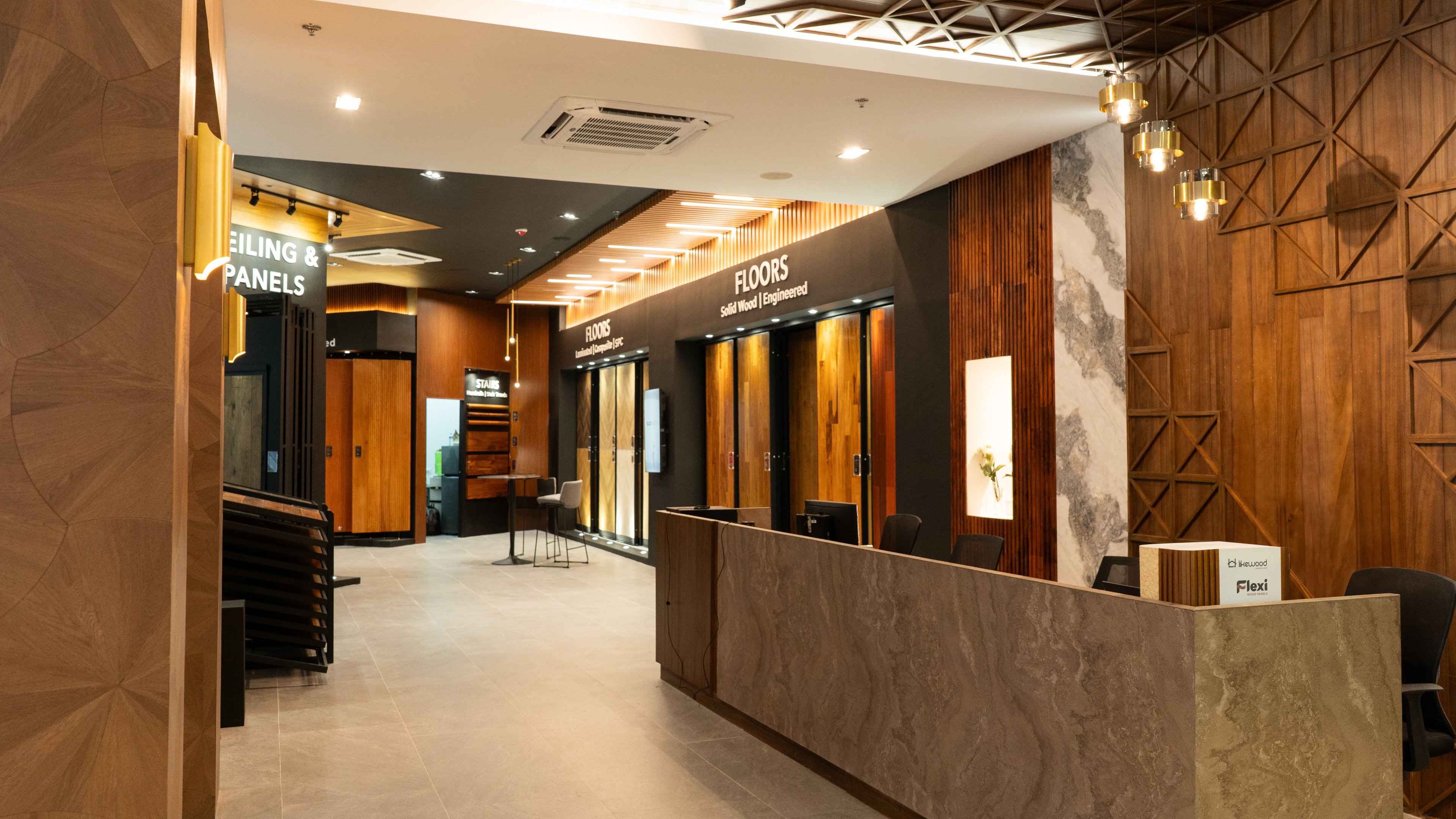 The newly opened space at Uptown Palazzo, BGC is as an immersive playground where your fantasies about wood design come to life.