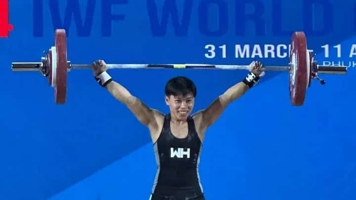ROSEGIE Ramos struggles, finishing ninth in the women’s 48-kilogram event of the IWF World Weightlifting Championships in Forde, Norway on Friday.