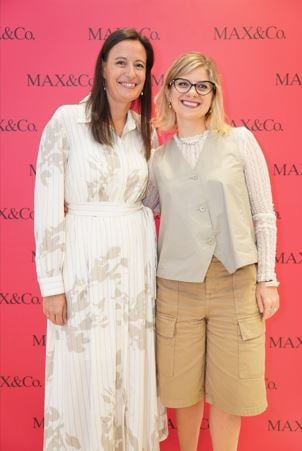 Daniela De Piccoli (deputy general manager of MAX&Co.) and Eleonora Zavaroni (Retail Operation and Training manager of MAX&Co.).