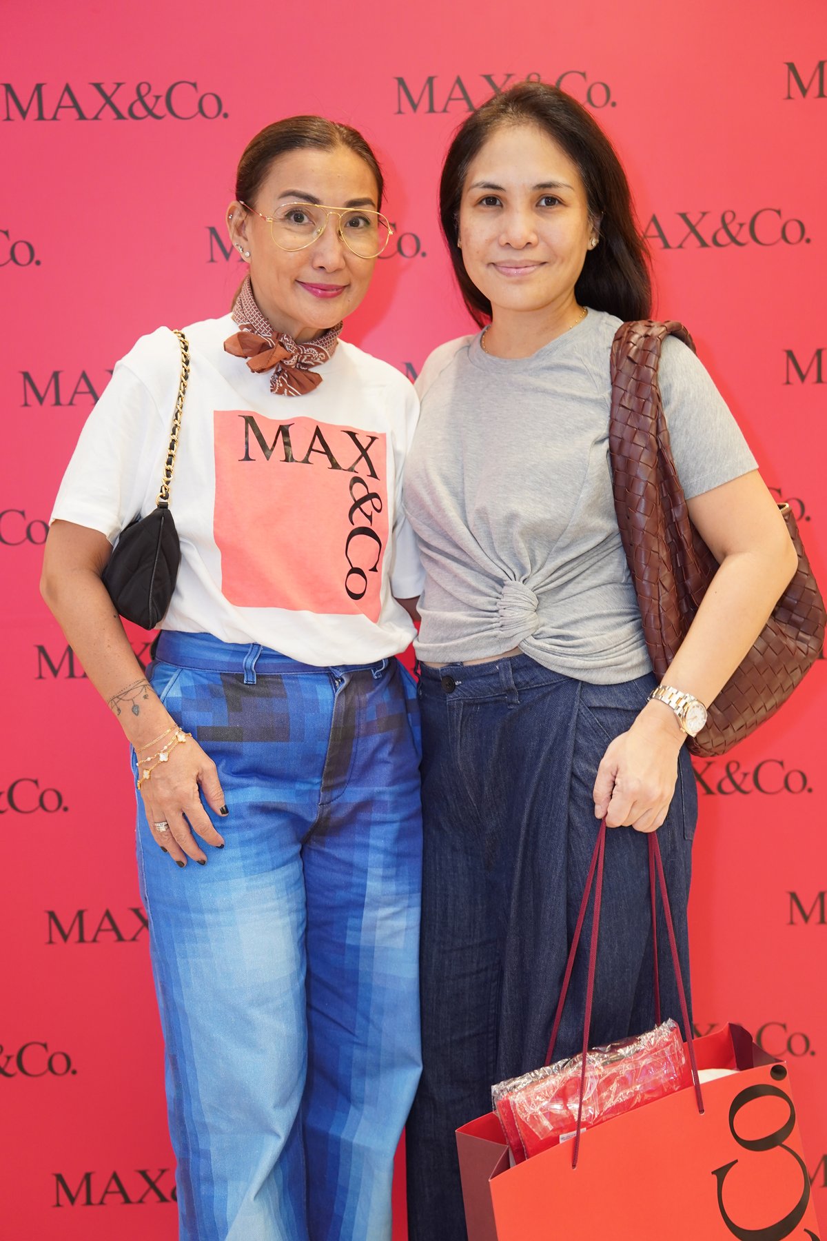Karen Guinto (Merchandising Group manager of SSI) and Margs Tantoco.
