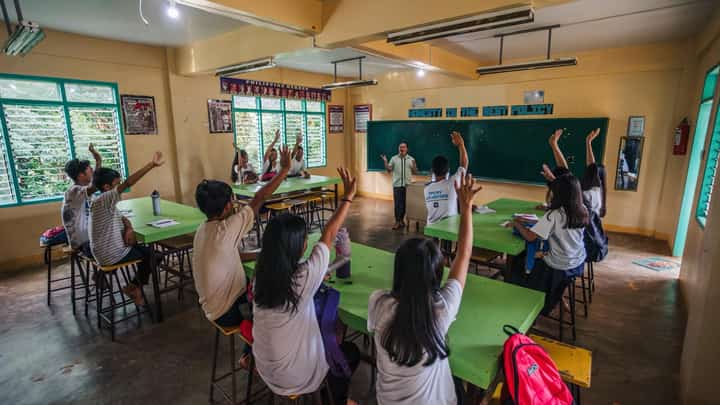 Light has come to Eugenia M. Quintela Memorial High School, where the teaching and learning experiences are enhanced with the use of equipment powered by solar energy.