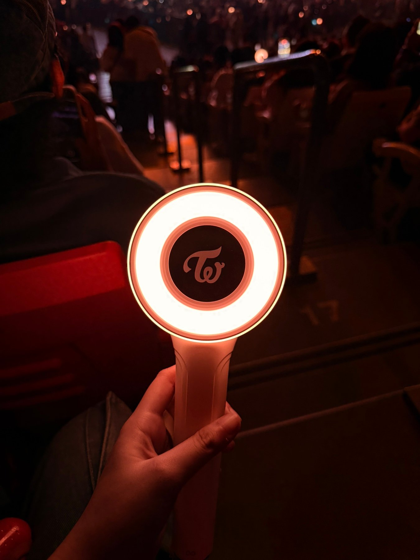 TWICE Candy Bong lightstick.