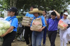 Love flows to flood-hit Tzu Chi village