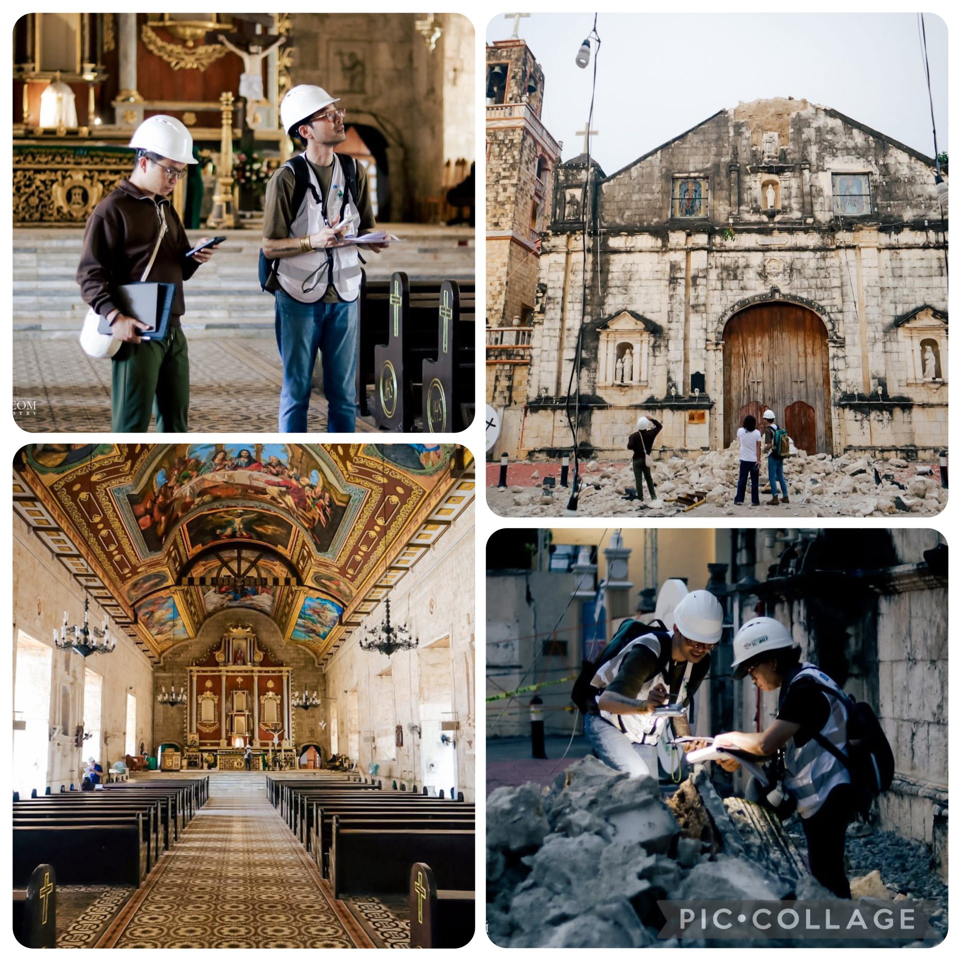 Experts assess historic church’s structure, heritage after quake