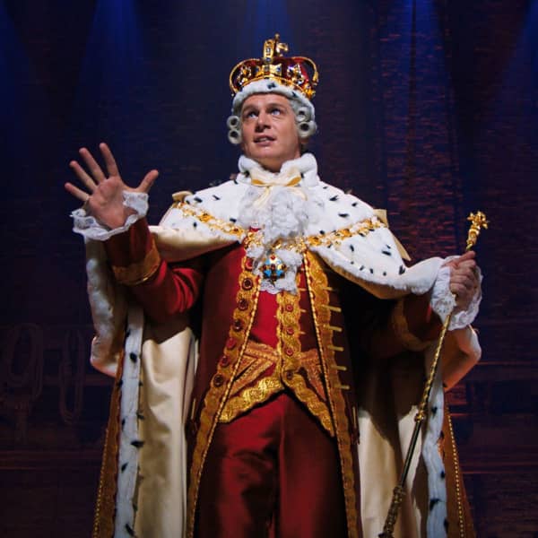 JONATHAN Groff as King George.