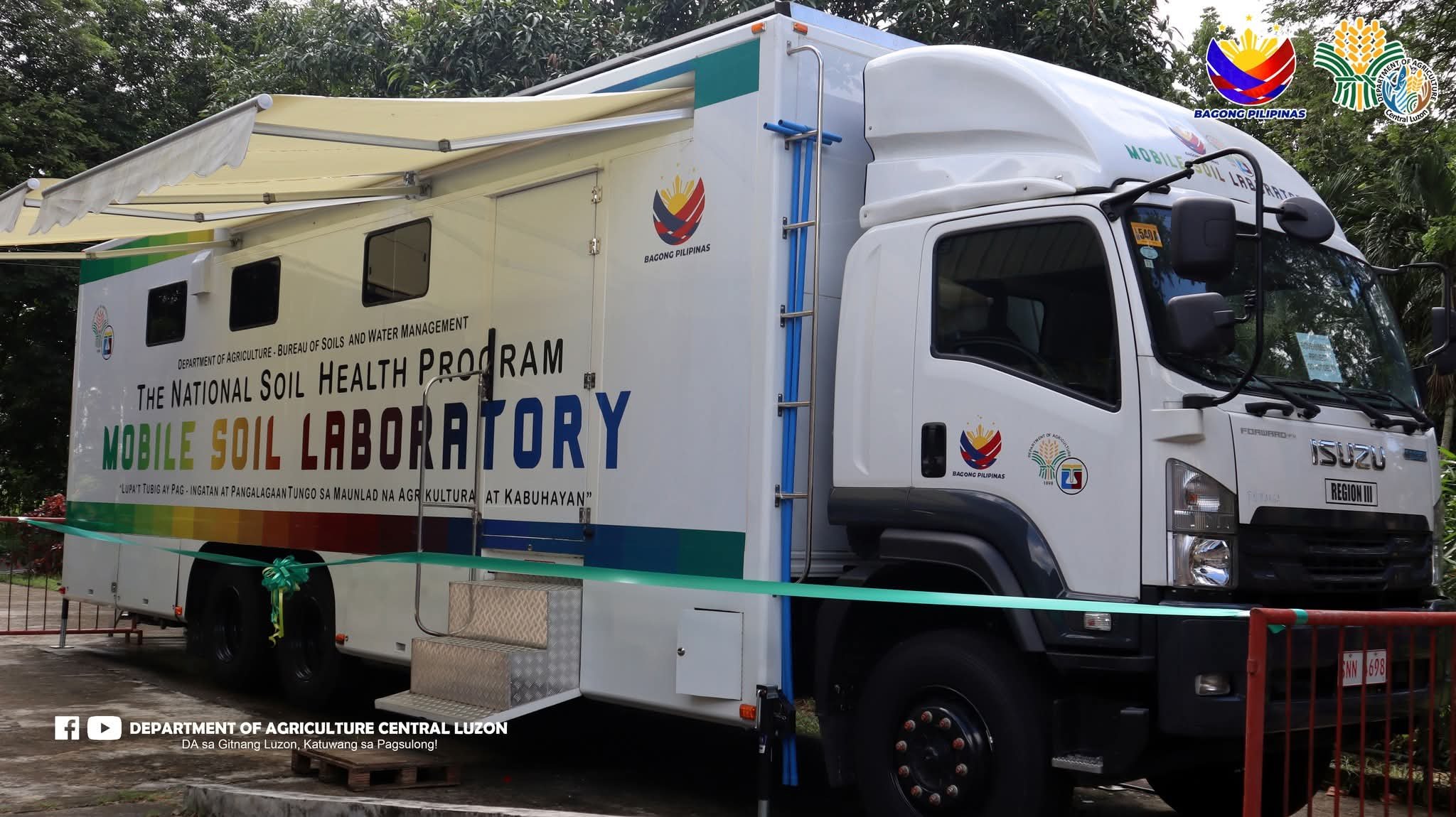 DA launches P35.9M mobile soil lab in Central Luzon