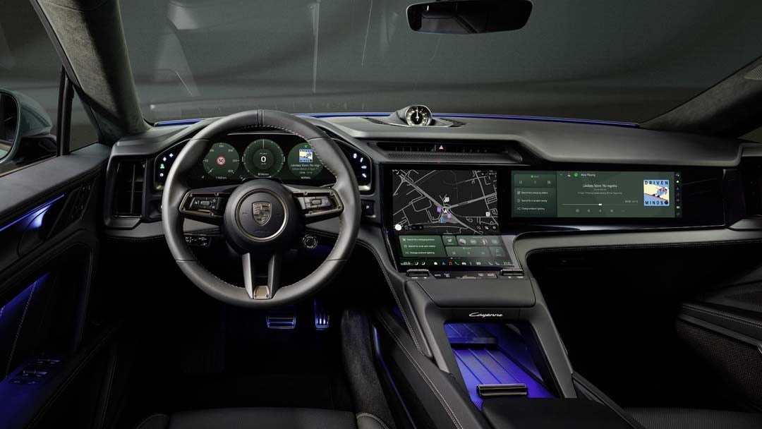 Porsche Cayenne Electric rewires comfort