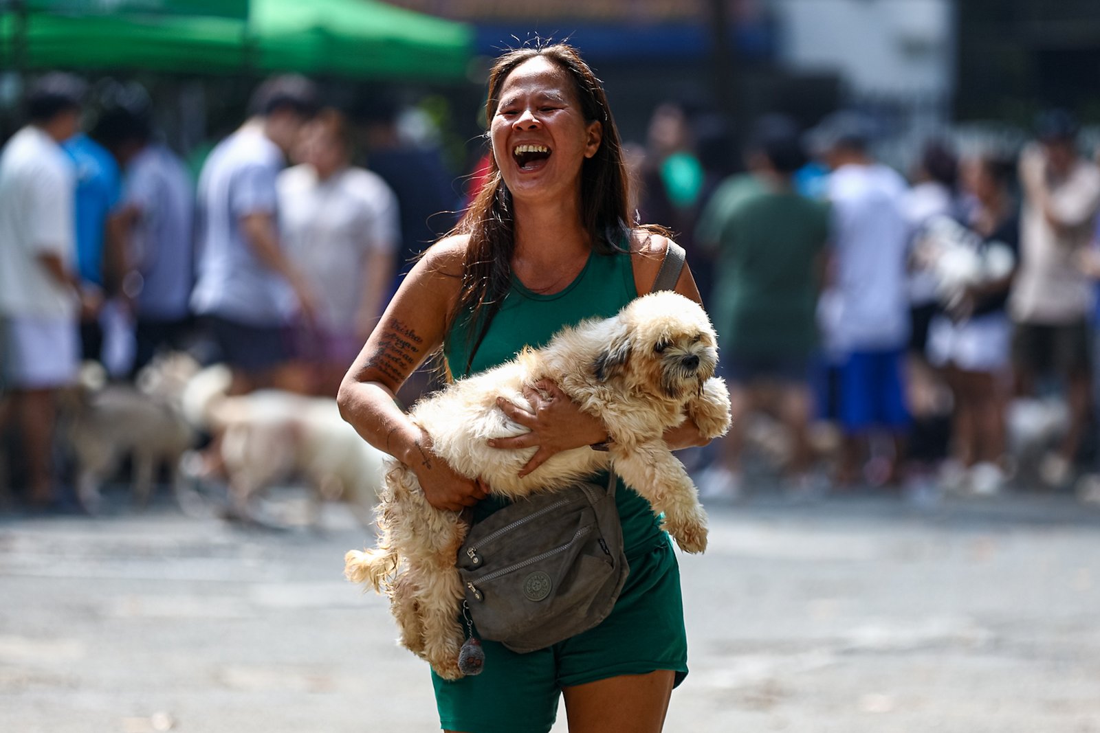 Fur parents bring their pets to the Malate Church in Manila on Sunday, 5 October 2025, for a blessing in celebration of the Feast of Saint Francis of Assisi, the patron saint of animals and the environment.

The celebration, which coincides with World Animal Day, is a Christian tradition where devotees bring their pets to church for a special blessing to promote their health and well-being and to honor their role in God’s creation.