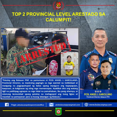 Top 2 most wanted suspects captured in Calumpit