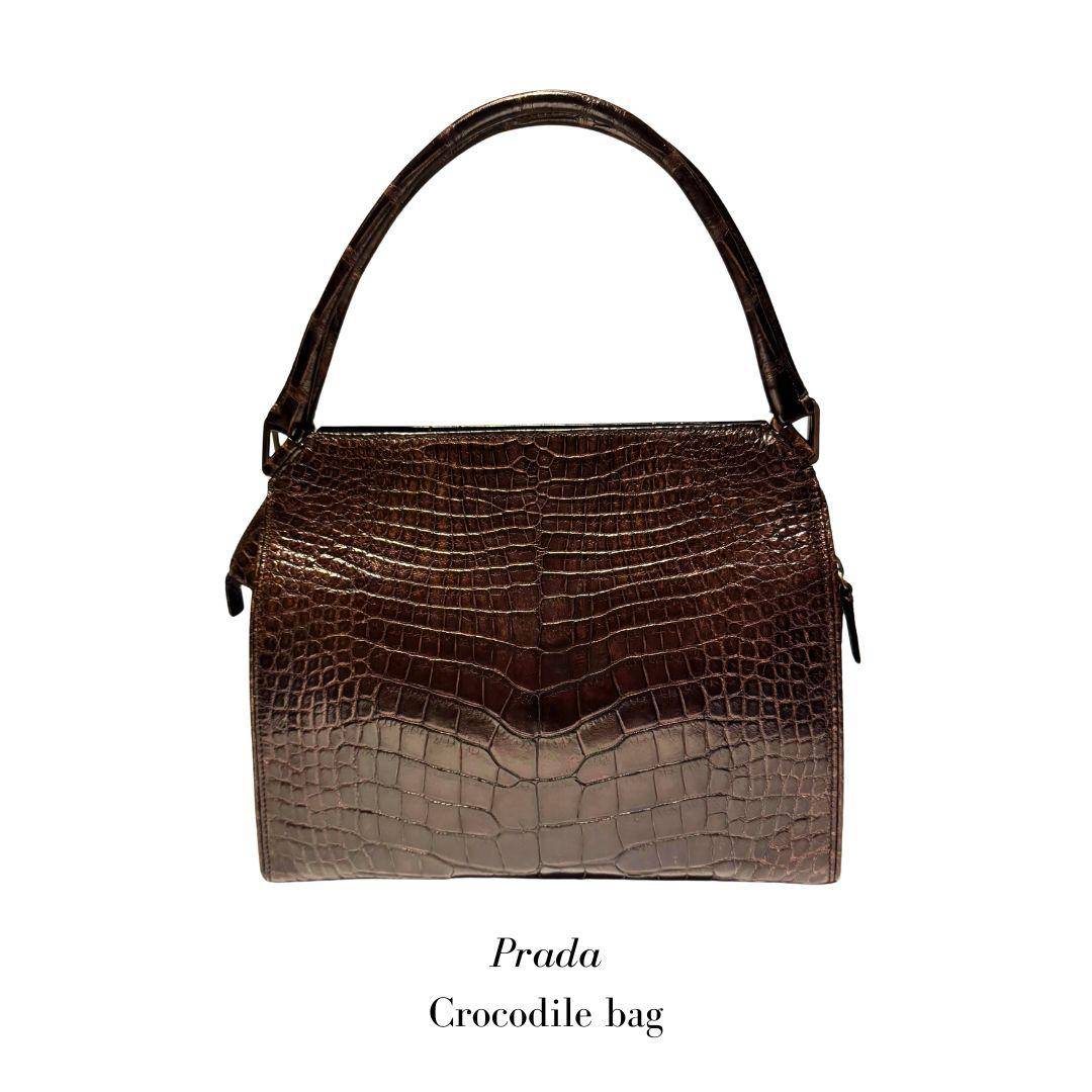 Prada Crocodile bag