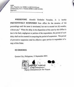 Ombudsman suspends San Simon mayor anew over extortion case