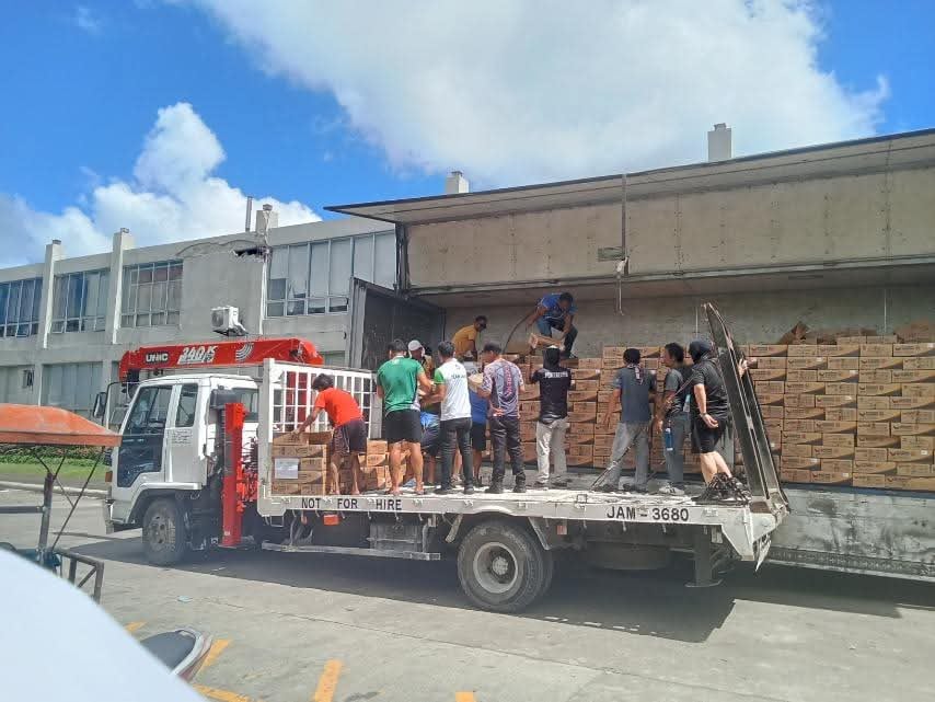 Over 216,000 food packs sent to LGUs hit by 6.9 quake