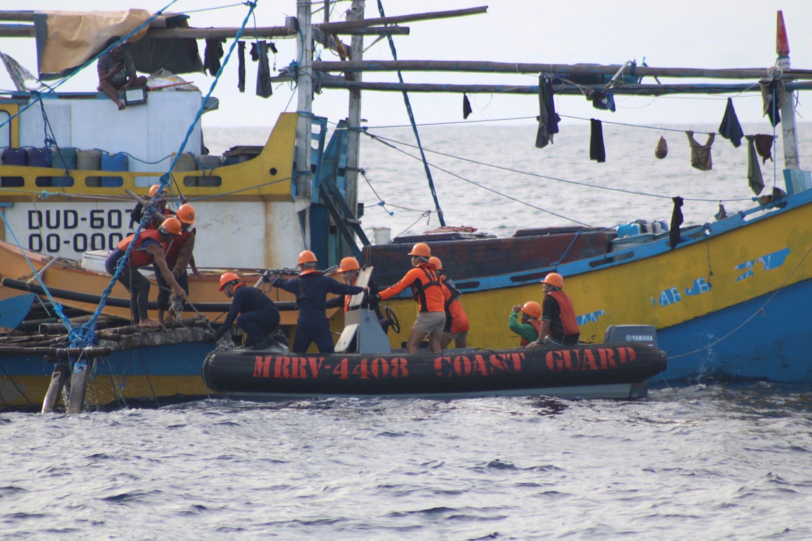 PCG rescues nine fishermen from distressed boat off Bataan