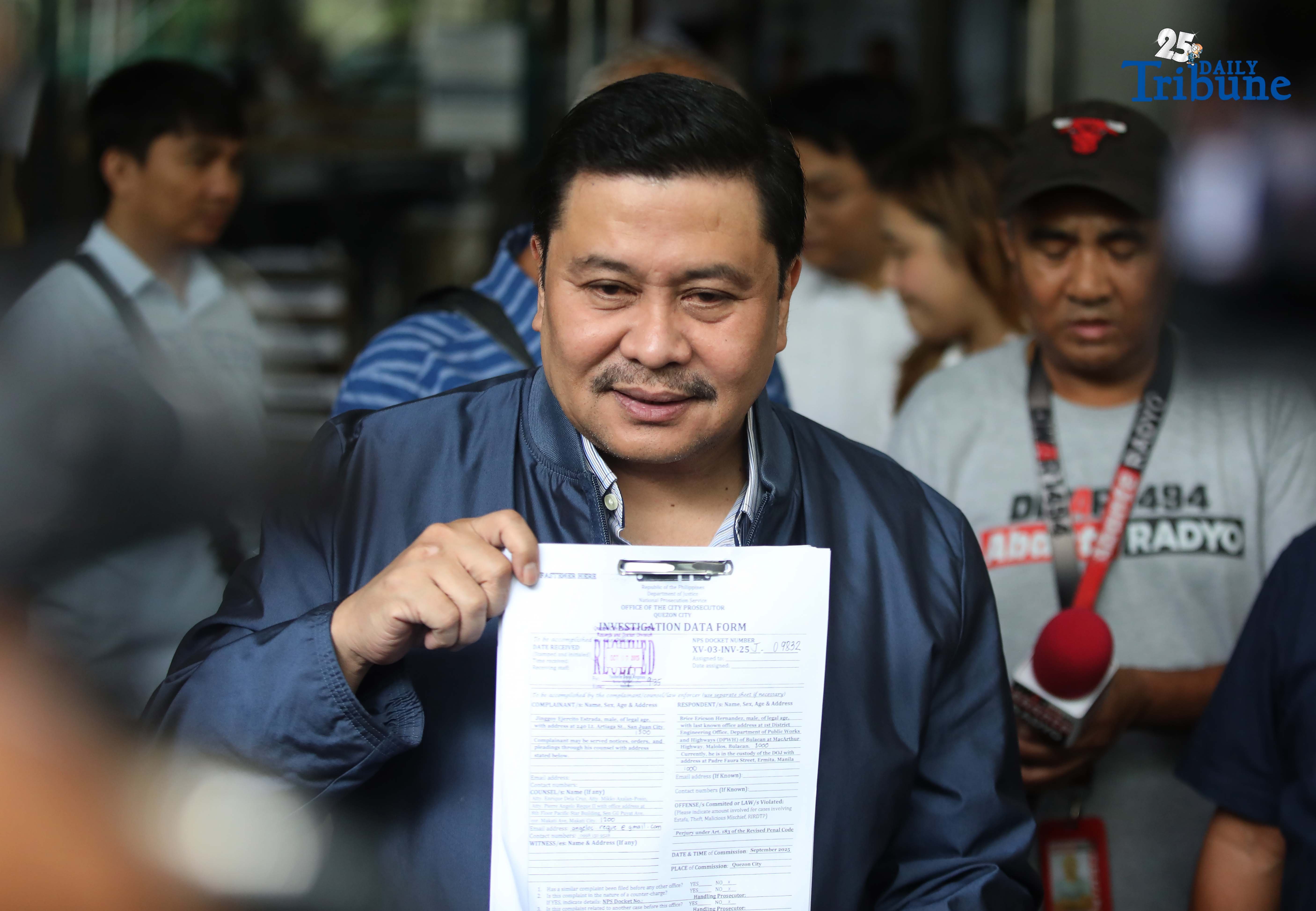 Sen. Jinggoy files 4 counts of perjury vs Brice Hernandez over ‘false testimonies’