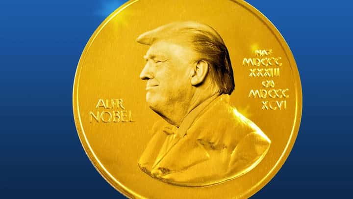 Nobel Prize sought for trump