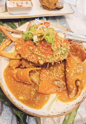 Mactan Chili Crab
