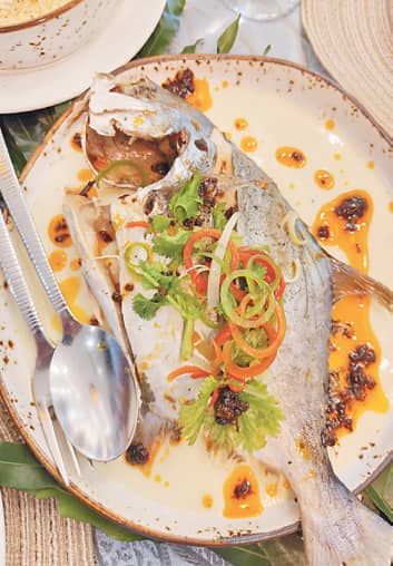 Steamed Pompano XO bring bold coastal flavors to the table.