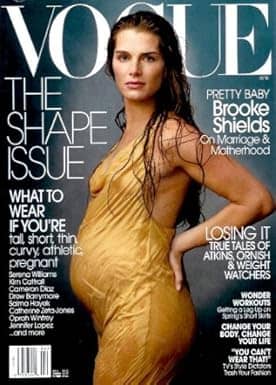 Brooke Shields by Annie Liebovitz for Vogue, 2003.