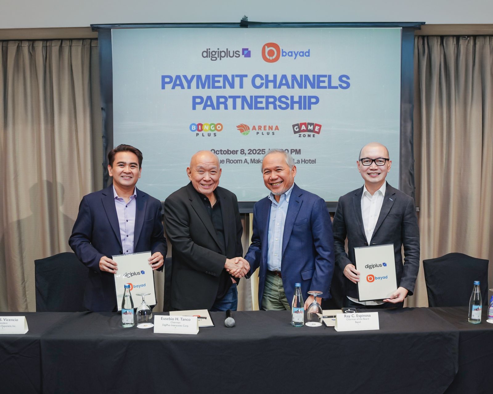 DigiPlus, Bayad seal exclusive payment deal