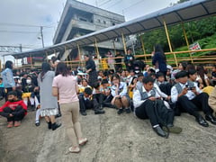 Baguio City hit by strong quake