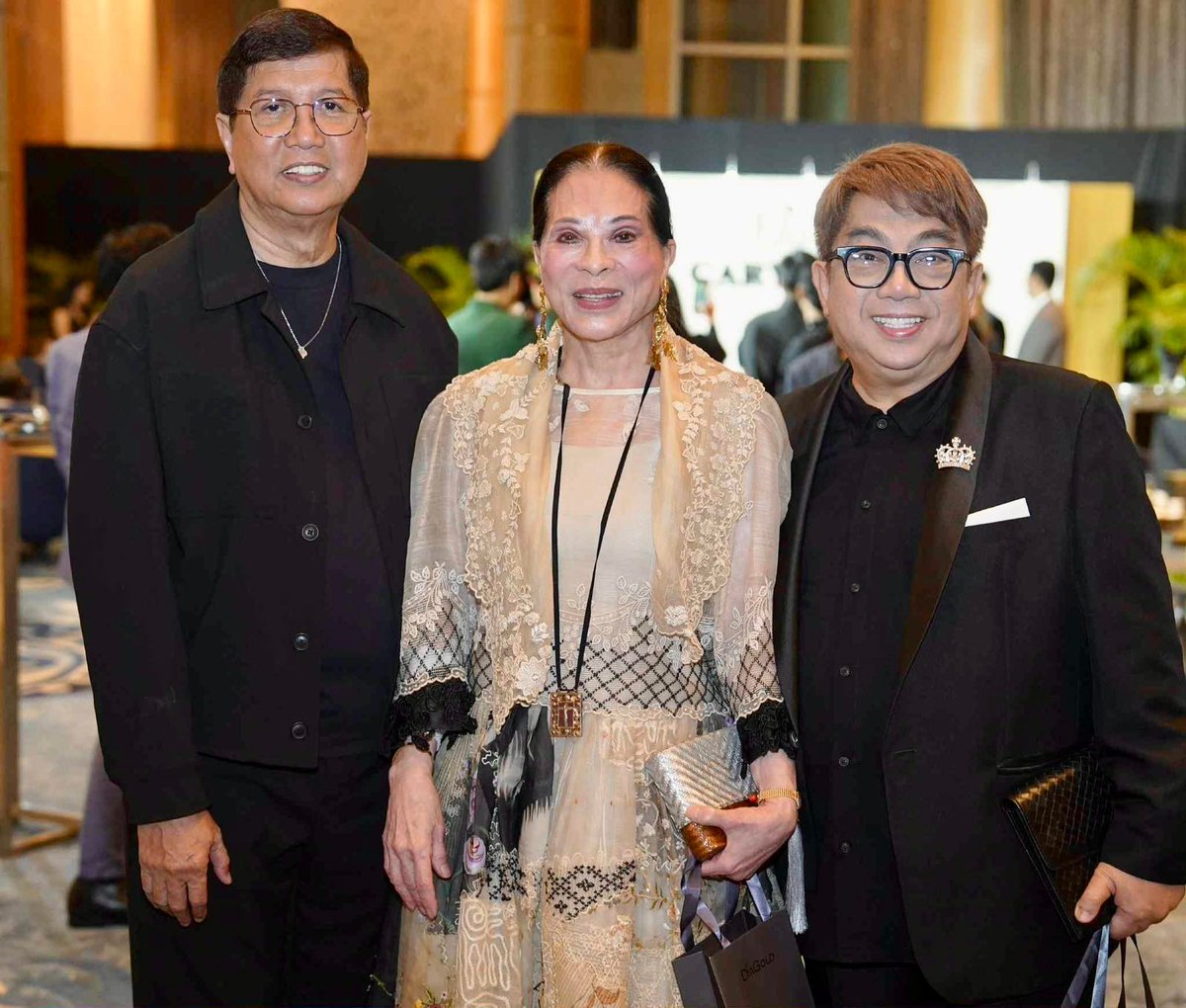 Nilo Agustin, TingTing Cojuangco and Albert Andrada.