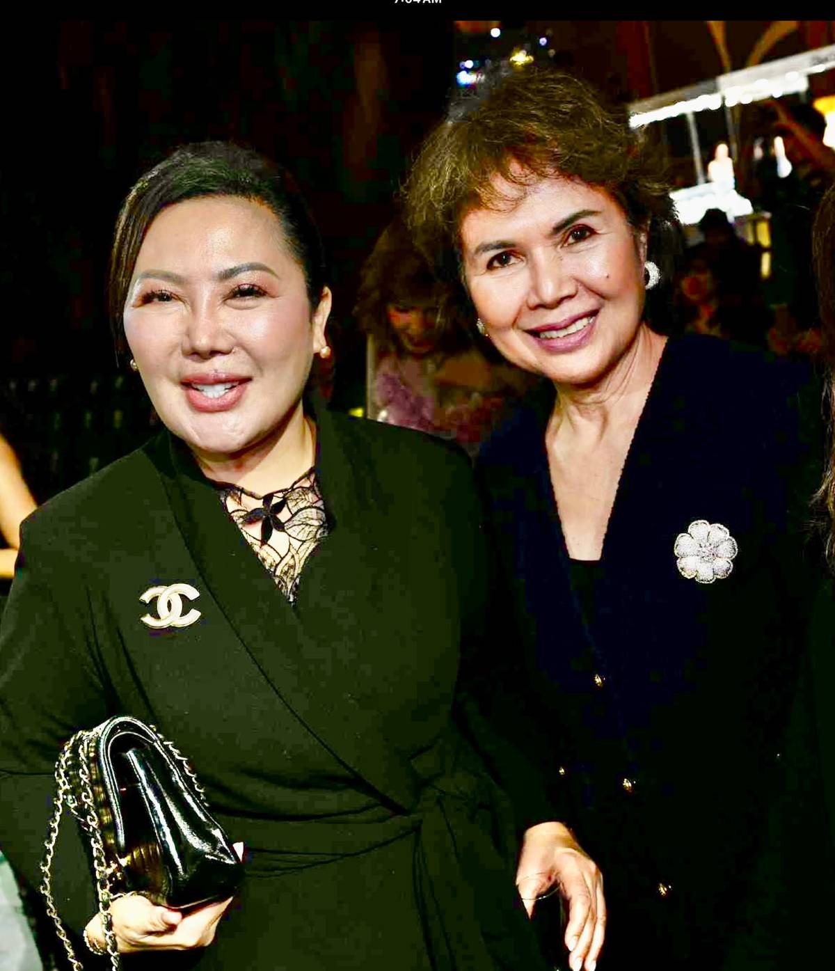 Cebu Governor Pam Baricuatro and Mariquita Yeung.